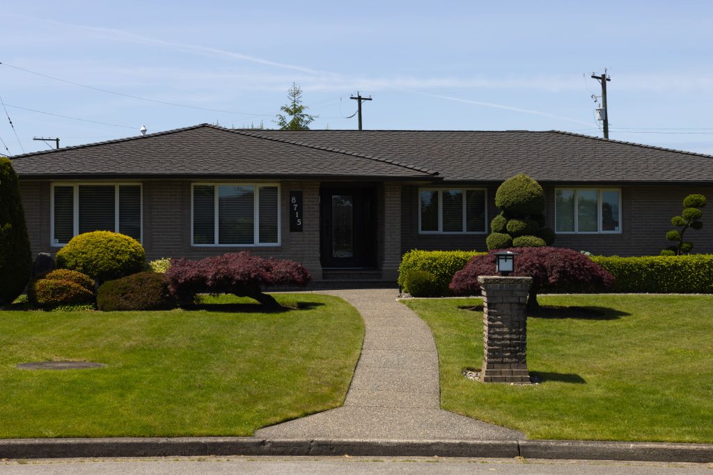 Burnaby residential neighbourhood home