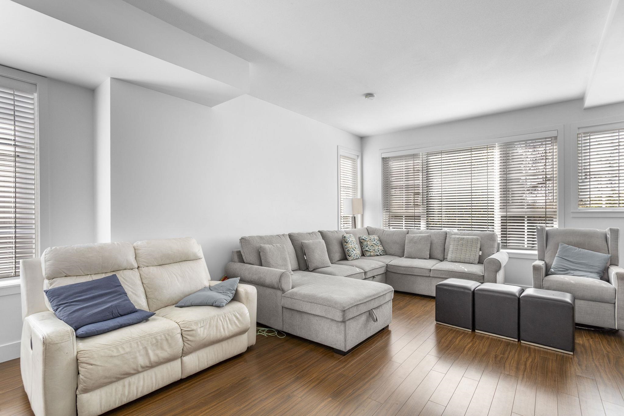 Bright main floor layout in 4 bedroom townhouse Morgan Heights