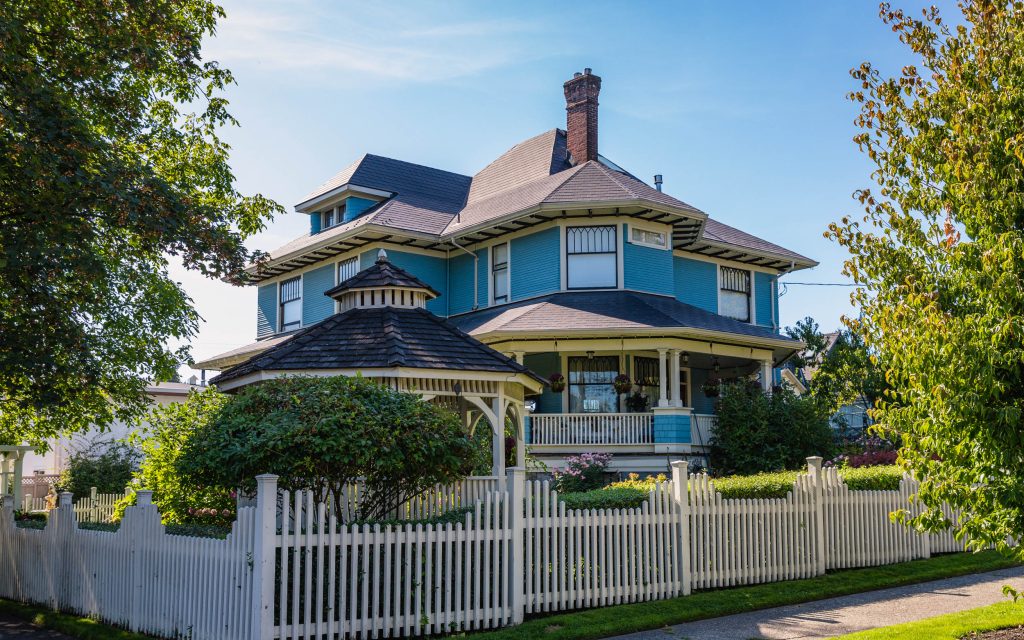Heritage homes in Queens Park New Westminster