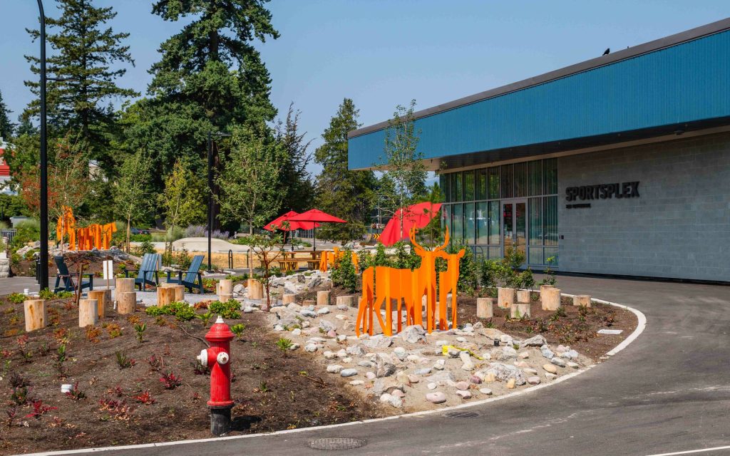 Family-friendly playground at Queens Park New Westminster