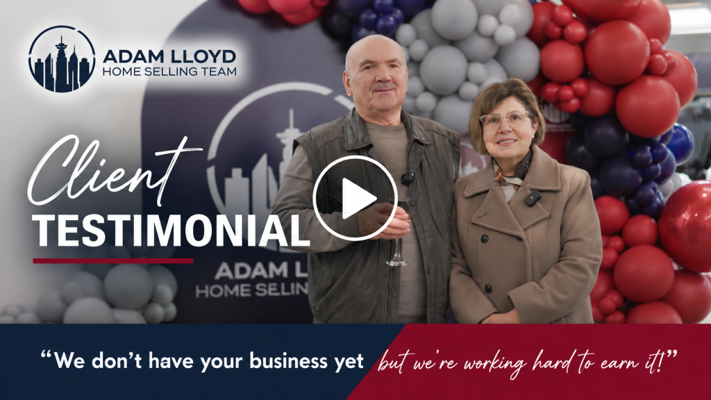 Adam Lloyd Home Selling Team client testimonial video
